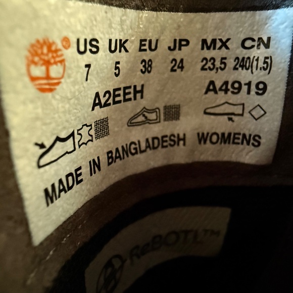 Timberland Gray Suede Chelsea Boots – Plaid Elastic - Picture 10 of 11